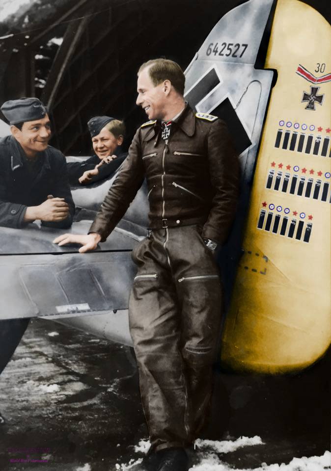 Adi Glunz Fw 190A-7 W.Nr.642 Weisse 9 - 22.Februar 1944
